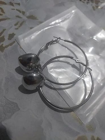 medicinski celik nakit cene: 800 din par — 1