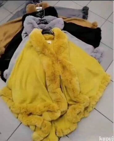 pončo za zimu: ❤️Prelepi ponco❤️ Mekano krzno. Moze do XXX sigurno Obim do 130 cm — 6