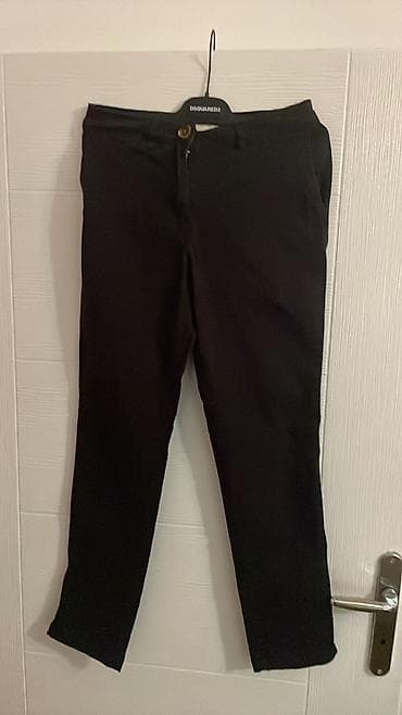 sorc za trudnice: H&M;M ženske crne pantalone – klasičan kroj - Brend: H&M - — 3