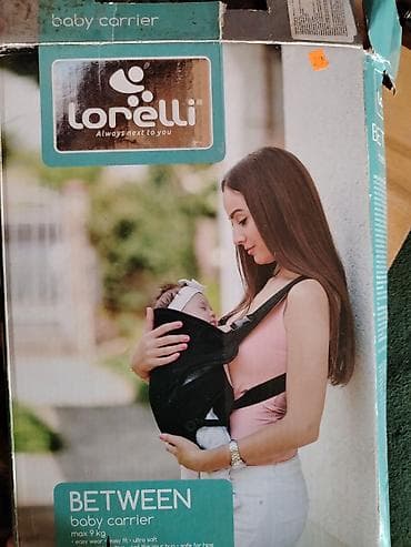 Komplet opreme za bebe 1) Nosiljka Lorelli BETWEEN - Baby carrier za