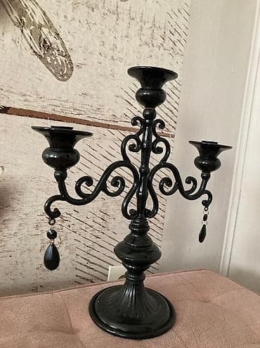 visina lavaboa standard: Elegantan svecnjak visine 40 cm i širine 36 cm — 5