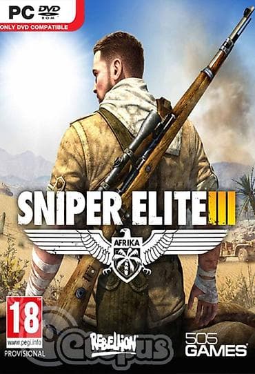 Sniper Elite III igra za pc (racunar i lap-top) ukoliko zelite da na lalafo.rs Sniper Elite III igra za pc (racunar i lap-top) ukoliko zelite da