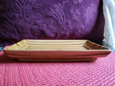 metalac set tanjira: Tanjir novstari kineski porcelan. 70te. Visina. 3cm — 2