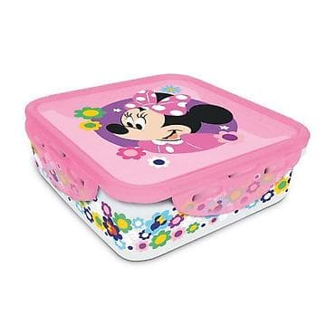 set posuđa za indukciju: Kutija za užinu Minnie Mouse Šarena i praktična kutija za užinu sa — 1