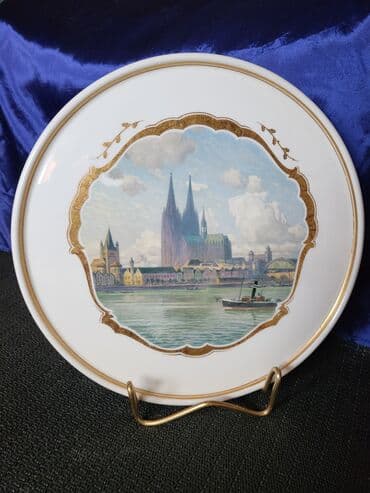 Musical Instruments: Tanjir KPM 1924 godina,dekorativni Julius Menzela,rucno oslikan. Sve — 1