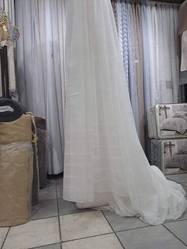 noša kao wc šolja: Light filtering curtains, Custom cm, color - White — 11