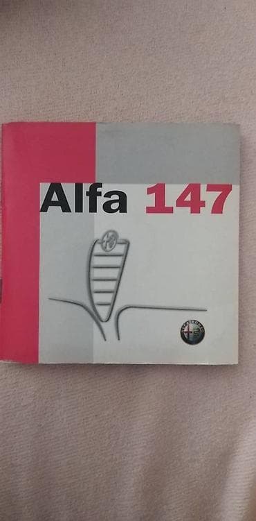 Cd pres info na 2 CD za Alfu 147, 2000.god. na 6 stranih jezika,nov na lalafo.rs Cd pres info na 2 CD za Alfu 147, 2000.god. na 6 stranih jezika,nov