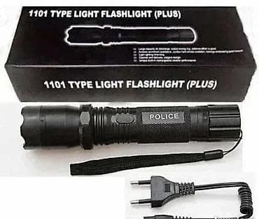 Bicikli: LED taktička lampa 1101 Type Light Flashlight (Plus) - Snažna ručna — 1