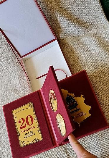 kupujem prodajem satovi: Komemorativni set medalja “20 година НСМ Србије” - Ekskluzivni — 6