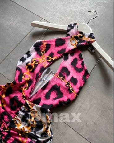 svecane haljinice: New,,Limidet Dress’’Velicine:Uni(S M L)Model dostupan u pink i plavoj — 3