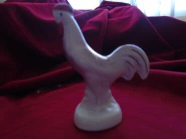 as lov i ribolov obrenovac: Dve iste vintage porcelanske figure petlića — 2