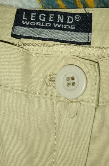 crvene mokasine zenske: M (EU 38), Cotton, color - Beige, Single-colored — 3