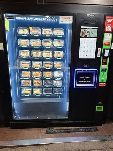 Prodajem vending mašinu TCN za prodaju raznih proizvoda, dimenzije 170