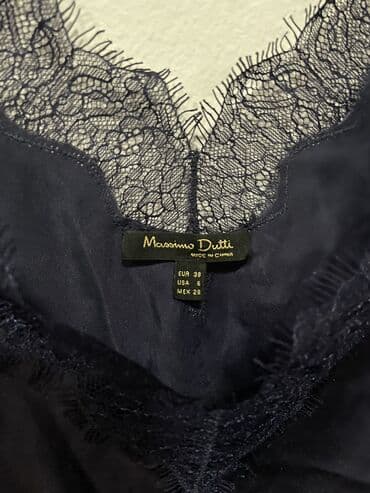 asimetricna tunika: Massimo Dutti, M (EU 38), Svila — 2
