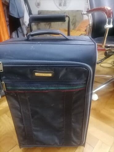 teget torbe: Large suitcase, color - Blue — 2