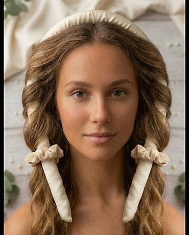 Svileni uvijač za kosu bez toplote - Mekani, punjeni valjci obloženi