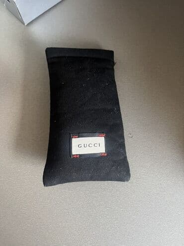srebrne ogrlice sa cirkonima: Sunglasses, Gucci, color - Black — 5