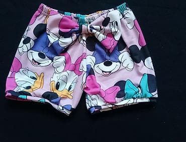 Šorc za devojcice sa crtanim motivima. Dostupne su i druge sare i