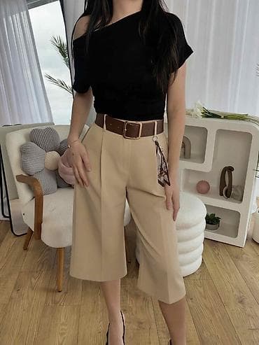 fred perry kosulje: Ženske bermude sa visokim strukom i širokim nogavicama do ispod — 2