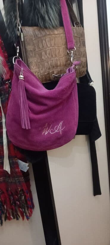 muske helanke za zimu: Torba za rame, Handmade, Materijal: Koža — 1