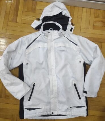 Transitional jacket, 2XL (EU 56), XL (EU 54), Chanel, color - White