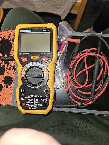 Multimetri: Digitalni multimetar PANCONTROL PAN 186 – 6000 counts, True RMS — 3