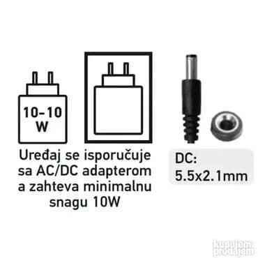 Televizori: Tehničke karakteristike: Brend XwaveModel TV BOX 510Naziv Smart TV — 9