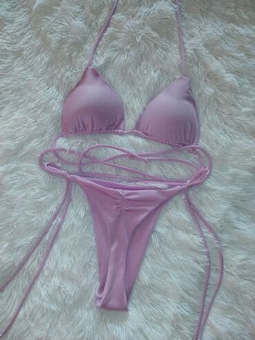 Sweatpants: XS, Polyester, Single-colored, color - Purple — 3