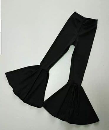 zenske pantalone dzeparice: 2XS (EU 32), High rise, Flare — 1