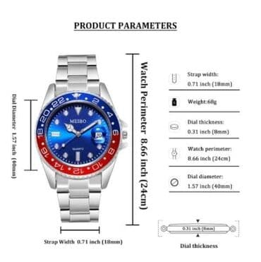 Satovi za muškarce
Cena:1400din