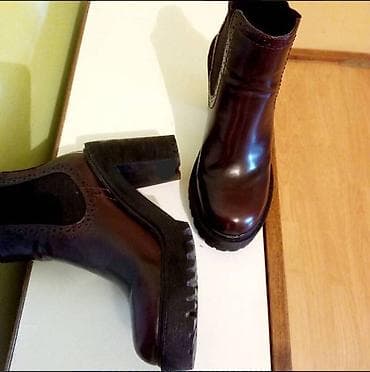 Catwalk čizme kožne. Broj 38, peta 10cm, udobne. Nekoliko puta nošene