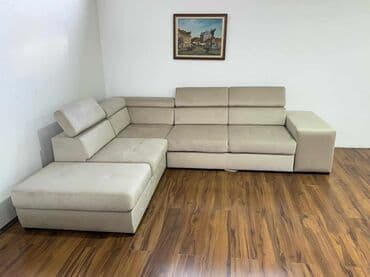 natuzzi garniture: *Dimenzija 295x240 *Univerzalan ugao *Val opruge *2 skrivena taburea — 10