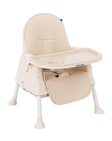 decije stolice plasticne: KIKKA BOO Hranilica CREAMY 2in1, beige (KKB1) Praktična 2-u-1 stolica — 5