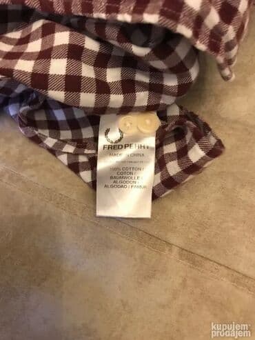 ziaja piling za lice: Košulja Na duge rukave, XL, Fred Perry, bоја - Šareno, Pamuk — 9