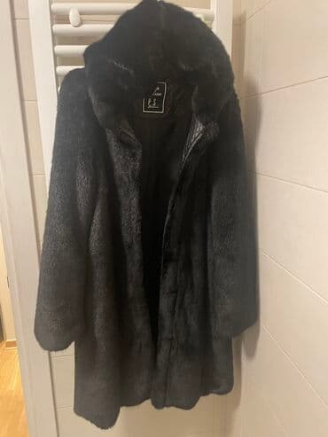 Swimsuits: S, With lining, Faux fur, color - Black — 1