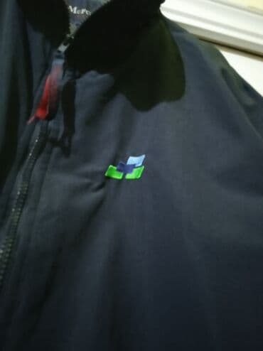 sarena kozna jakna: Jakna za prelazni period, L, bоја - Tamnoplava — 2