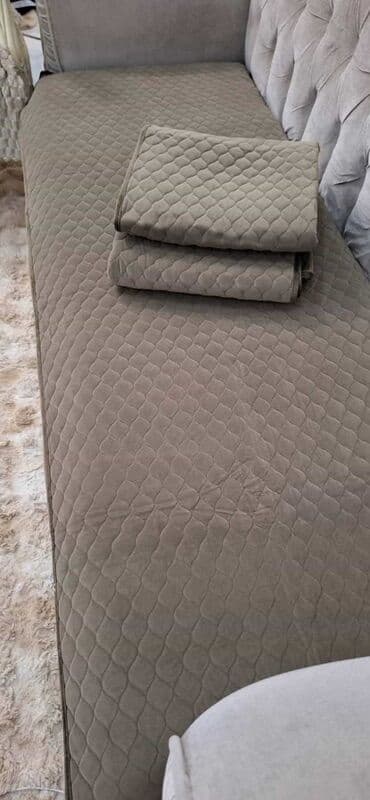 Furniture: For three-seater sofa, color - Light blue — 2