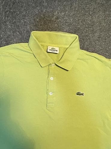 plavi sako i pantalone: Men's T-shirt Lacoste, bоја - Zelena — 2