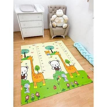 boss patike bele: Sklopiva podloga za bebe Mekana gimnastik podloga za bebe sa dva lica — 1