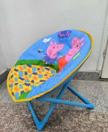 tabure sa prostorom za odlaganje: Dečija okrugla stolica sa motivom omiljenih crtanih junaka😍. Poseduje — 15