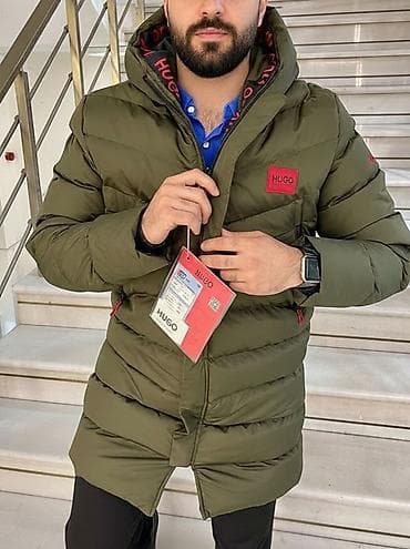 camel active jakne: Zimska jakna Pamuk, 2XL, Hugo Boss, bоја - Maslinasto zelena — 3