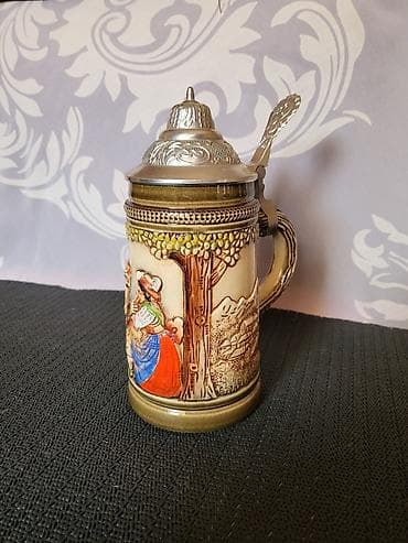 Krigla nova,vintaz original King,rucni rad Austrija. Nova krigla sve