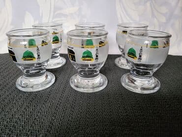 Casice nove za zestoko pice. Komada 6 u ceni,jako tkz.zamzam staklo — 6