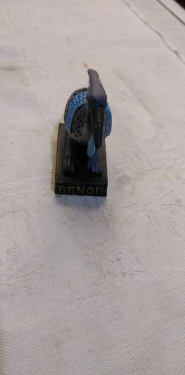 figurama: Figura svete ptice Benu 8 cm. ocuvana — 2