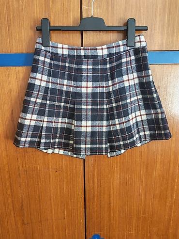 suknja hugo boss: Pliširana mini suknja sa tartan (kariranim) dezenom. - Kroj: A-linija — 1