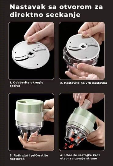 seckalica za beli luk: Secko multifunkcionalni 2 u 1 Karakteristike: 1.Secko — 1