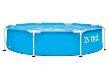 cirkulacione pumpe za bazene: Bazen "Metal Frame Pools" sa metalnom konstrukcijom INTEX, precnika — 1