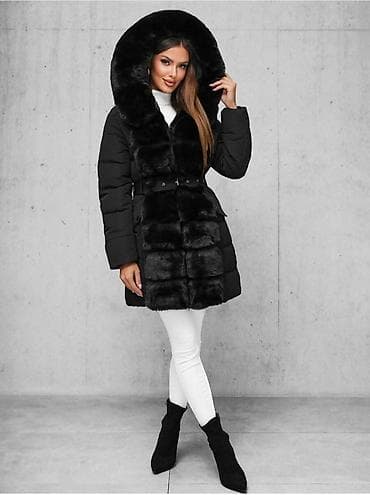 lace front perike: SNIŽENJEE!!! 🔥 Zimska jakna – veličina XL – 4100 din Elegantna crna — 3