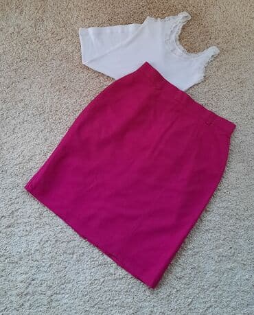 Skirts: M, Mini, color - Pink — 3