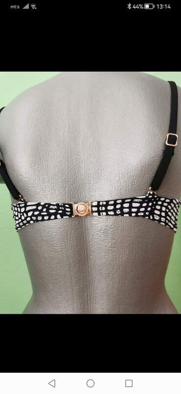 c a kupaci kostimi: XS (EU 34), Leopard, krokodil, zebra, bоја - Crna — 4